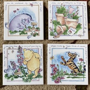 Disney Classic Winnie the Pooh trivet tiles